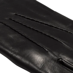 Fratelli Orsini Aldo (black) - Lambskin Leather Gloves With Lambswool Lining & Touchscreen