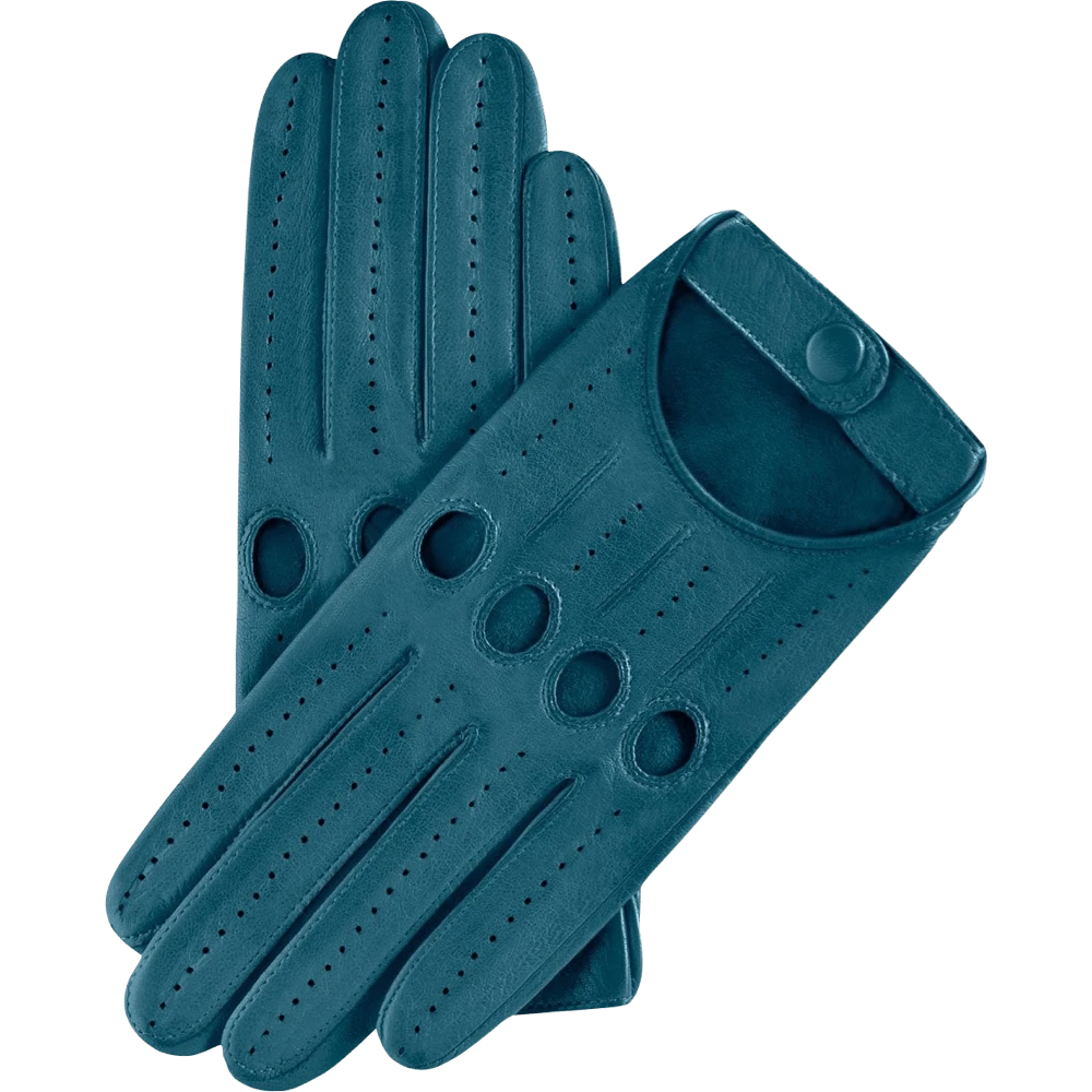 Fratelli Orsini Alessa (turquoise) - Lambskin Leather Driving Gloves 3 Fratelli Orsini Alessa (turquoise) - Lambskin Leather Driving Gloves
