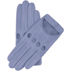 Fratelli Orsini Women's Gloves Alessa (sky) - Lambskin Leather Driving Gloves