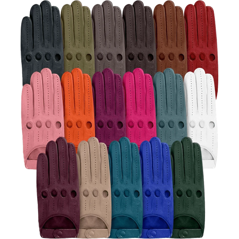 Fratelli Orsini Alessa (turquoise) - Lambskin Leather Driving Gloves 4 Fratelli Orsini Alessa (turquoise) - Lambskin Leather Driving Gloves