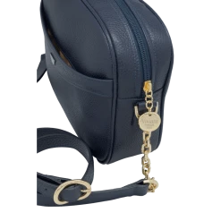 Fratelli Orsini Leather Bags Alessandra - Calf Leather Women’s Bag With Cross-body Strap In Metal And Leather Chain 23 Fratelli Orsini Leather Bags Alessandra - Calf Leather Women’s Bag With Cross-body Strap In Metal And Leather Chain