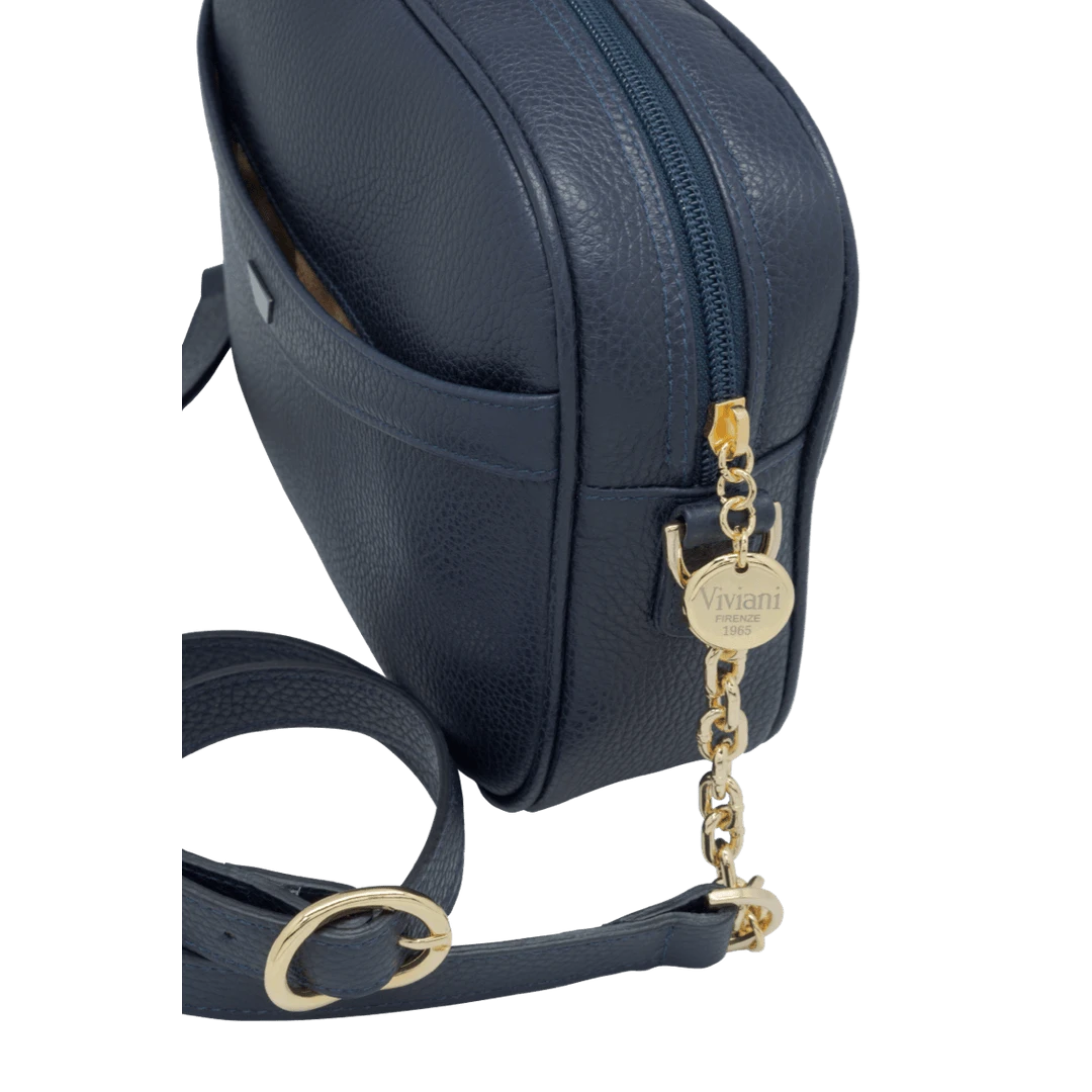 Fratelli Orsini Leather Bags Alessandra - Calf Leather Women’s Bag With Cross-body Strap In Metal And Leather Chain 11 Fratelli Orsini Leather Bags Alessandra - Calf Leather Women’s Bag With Cross-body Strap In Metal And Leather Chain