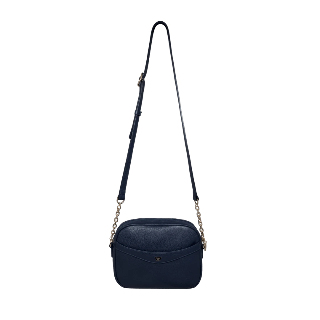 Fratelli Orsini Leather Bags Alessandra - Calf Leather Women’s Bag With Cross-body Strap In Metal And Leather Chain 10 Fratelli Orsini Leather Bags Alessandra - Calf Leather Women’s Bag With Cross-body Strap In Metal And Leather Chain
