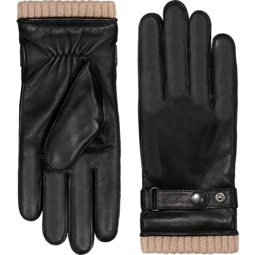 Fratelli Orsini Alonzo (black) - Lambskin Leather Gloves With Cashmere Lining & Touchscreen 3 Fratelli Orsini Alonzo (black) - Lambskin Leather Gloves With Cashmere Lining & Touchscreen