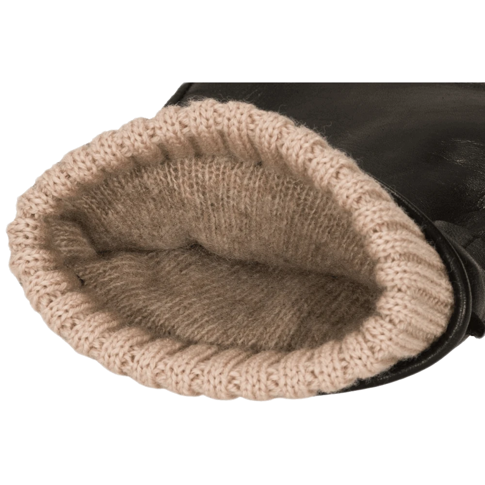 Fratelli Orsini Alonzo (black) - Lambskin Leather Gloves With Cashmere Lining & Touchscreen 4 Fratelli Orsini Alonzo (black) - Lambskin Leather Gloves With Cashmere Lining & Touchscreen