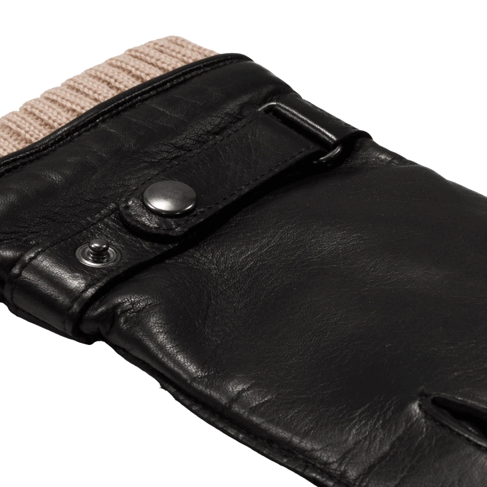 Fratelli Orsini Alonzo (black) - Lambskin Leather Gloves With Cashmere Lining & Touchscreen 5 Fratelli Orsini Alonzo (black) - Lambskin Leather Gloves With Cashmere Lining & Touchscreen