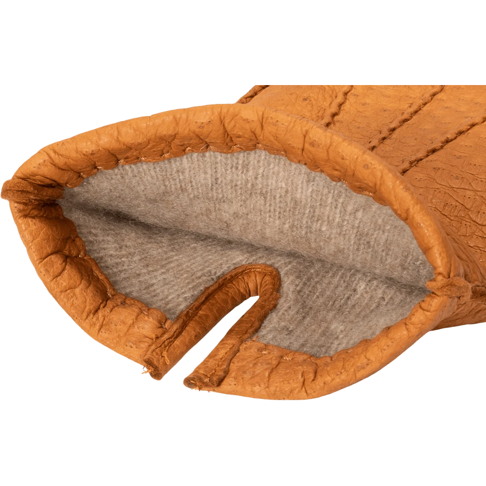 Fratelli Orsini Antonio (brown) - Peccary Leather Gloves With Cashmere Lining Men's Gloves 4 Fratelli Orsini Antonio (brown) - Peccary Leather Gloves With Cashmere Lining Men's Gloves