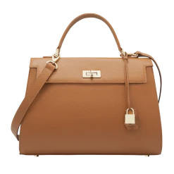 Fratelli Orsini Beatrice - Calf Leather Women's Handbag With Cross Body Shoulder Strap