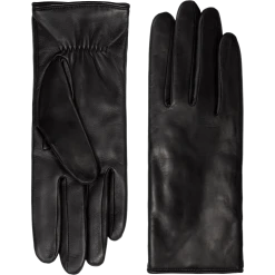 Fratelli Orsini Women's Gloves Bella (black) - Lambskin Leather Gloves With Lambswool Lining & Touchscreen