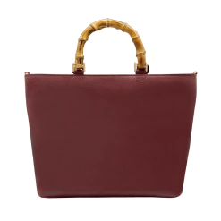 Fratelli Orsini Leather Bags Fiorenza - Calf Leather Women’s Handbag With Bamboo Handles 18 Fratelli Orsini Leather Bags Fiorenza - Calf Leather Women’s Handbag With Bamboo Handles