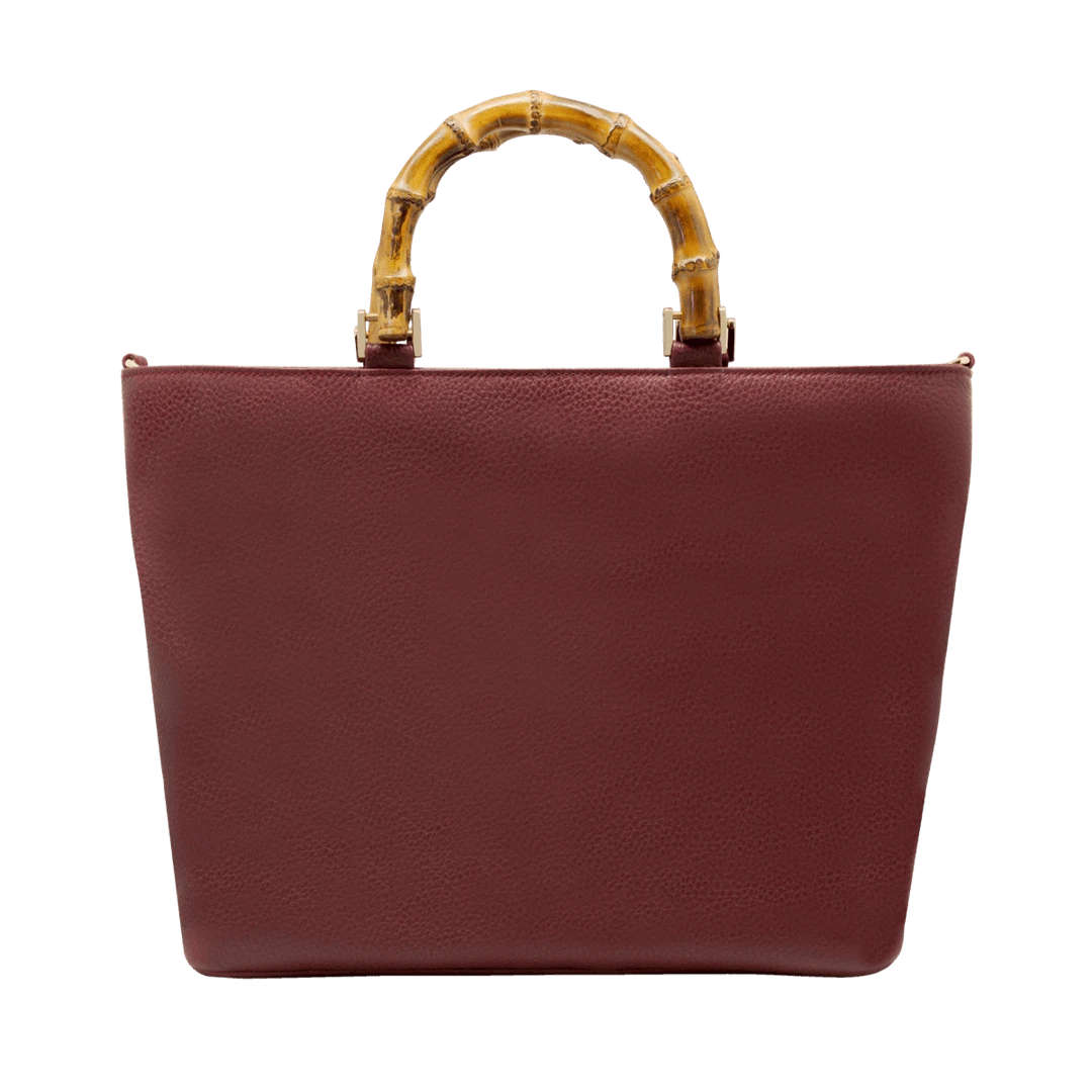 Fratelli Orsini Leather Bags Fiorenza - Calf Leather Women’s Handbag With Bamboo Handles 6 Fratelli Orsini Leather Bags Fiorenza - Calf Leather Women’s Handbag With Bamboo Handles