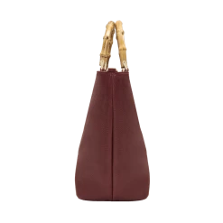 Fratelli Orsini Leather Bags Fiorenza - Calf Leather Women’s Handbag With Bamboo Handles 20 Fratelli Orsini Leather Bags Fiorenza - Calf Leather Women’s Handbag With Bamboo Handles
