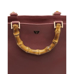 Fratelli Orsini Leather Bags Fiorenza - Calf Leather Women’s Handbag With Bamboo Handles 23 Fratelli Orsini Leather Bags Fiorenza - Calf Leather Women’s Handbag With Bamboo Handles