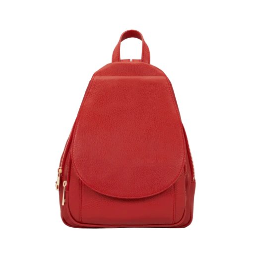 Fratelli Orsini Francesca - Calf Leather Women’s Backpack With Shoulder Straps And Handle