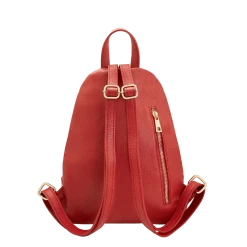 Fratelli Orsini Francesca - Calf Leather Women’s Backpack With Shoulder Straps And Handle