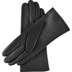 Fratelli Orsini Isabella (black) - Lambskin Leather Gloves With Cashmere Lining & Touchscreen