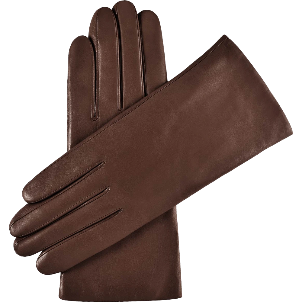 Fratelli Orsini Isabella (brown) - Lambskin Leather Gloves With Cashmere Lining Women's Gloves 3 Fratelli Orsini Isabella (brown) - Lambskin Leather Gloves With Cashmere Lining Women's Gloves