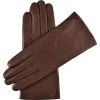 Fratelli Orsini Isabella (brown) - Lambskin Leather Gloves With Cashmere Lining & Touchscreen