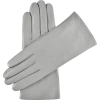 Fratelli Orsini Women's Gloves Isabella (grey) - Lambskin Leather Gloves With Cashmere Lining