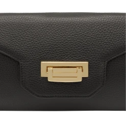 Fratelli Orsini Leather Bags Lalla - Calf Leather Women’s Clutch With Detachable Metal Chain Shoulder Strap 23 Fratelli Orsini Leather Bags Lalla - Calf Leather Women’s Clutch With Detachable Metal Chain Shoulder Strap