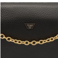 Fratelli Orsini Leather Bags Lalla - Calf Leather Women’s Clutch With Detachable Metal Chain Shoulder Strap 21 Fratelli Orsini Leather Bags Lalla - Calf Leather Women’s Clutch With Detachable Metal Chain Shoulder Strap