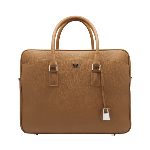 Fratelli Orsini Leather Bags Leonardo - Calf Leather Work Hand With Adjustable Shoulder Strap