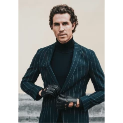 Fratelli Orsini Men's Gloves Leonardo (black) - American Deerskin Leather Driving Gloves 15 Fratelli Orsini Men's Gloves Leonardo (black) - American Deerskin Leather Driving Gloves