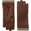 Fratelli Orsini Lorenzo (brown) - American Deerskin Leather Gloves With Cashmere Lining 1 Fratelli Orsini Lorenzo (brown) - American Deerskin Leather Gloves With Cashmere Lining