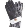 Fratelli Orsini Marco (black) - Lambskin Leather Gloves With White Fur Lining Men's Gloves 1 Fratelli Orsini Marco (black) - Lambskin Leather Gloves With White Fur Lining Men's Gloves
