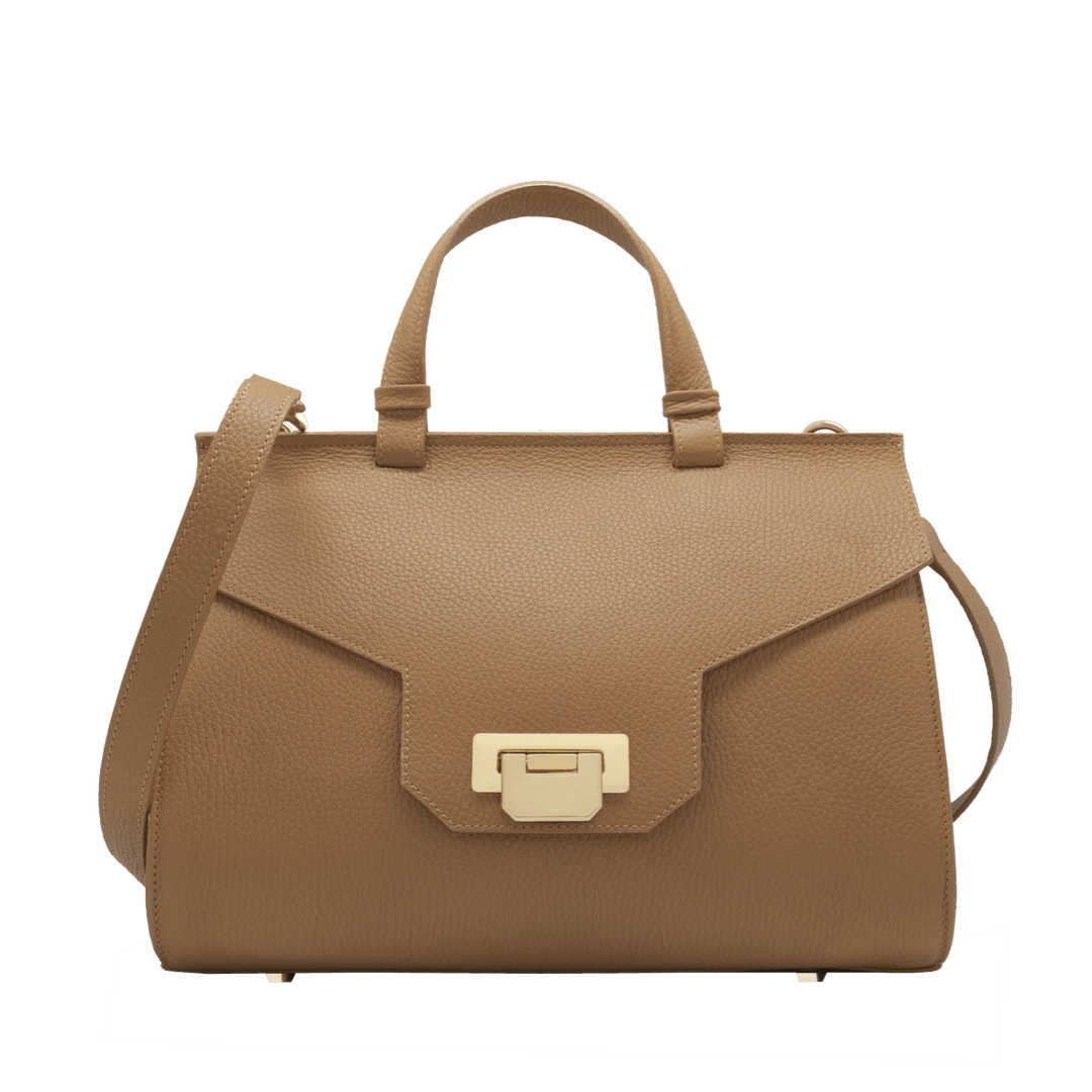 Fratelli Orsini Mariella - Calf Leather Women’s Handbag With A Detachable Cross Body Shoulder Strap 4 Fratelli Orsini Mariella - Calf Leather Women’s Handbag With A Detachable Cross Body Shoulder Strap