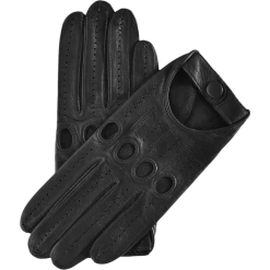 Fratelli Orsini Mario (black) - Lambskin Leather Driving Gloves & Touchscreen
