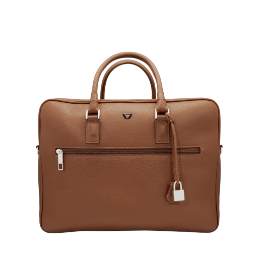 Fratelli Orsini Renato - Calf Leather Work Hand With Adjustable Shoulder Strap Leather Bags