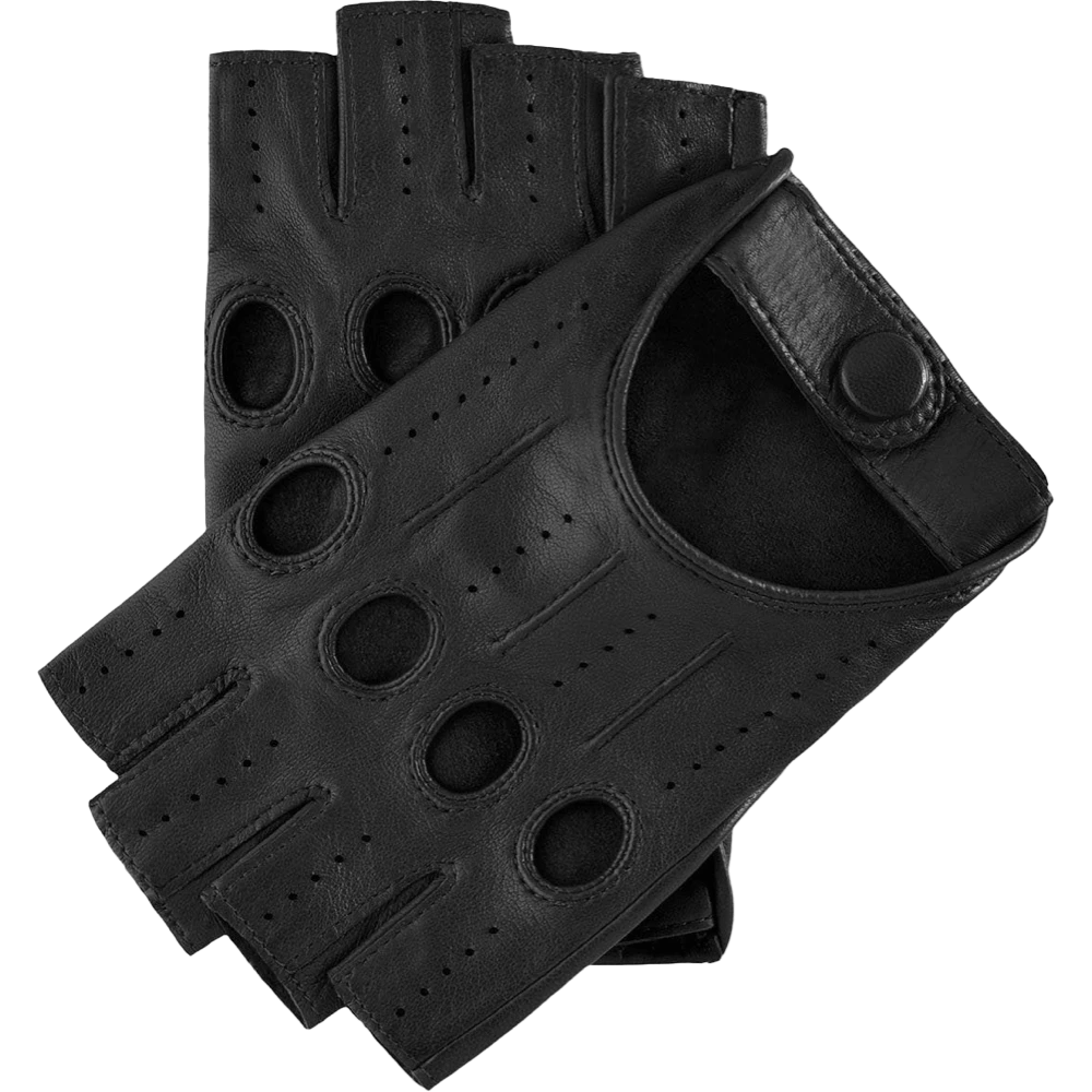 Fratelli Orsini Women's Gloves Rossana (black) - Lambskin Leather Driving Gloves 3 Fratelli Orsini Women's Gloves Rossana (black) - Lambskin Leather Driving Gloves