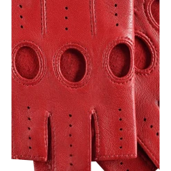 Fratelli Orsini Rossana (red) - Lambskin Leather Driving Gloves